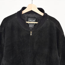 Load image into Gallery viewer, 90s Suede Bomber Jacket (L)
