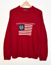 Load image into Gallery viewer, 90s Chaps Ralph Lauren Flag Jumper (M)