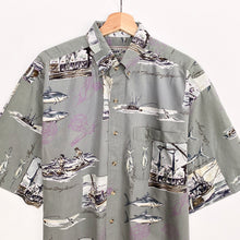 Load image into Gallery viewer, 90s Crazy Print Shirt (2XL)