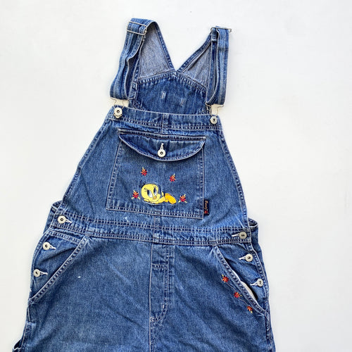 90s Looney Tunes Tweety Bird Dungarees (M)