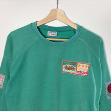 Load image into Gallery viewer, Rare 80s Adidas Professional Rafting Winners Sweatshirt (XS)