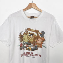 Load image into Gallery viewer, 90s Taz Looney Tunes T-shirt (L)