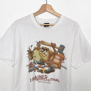 90s Taz Looney Tunes T-shirt (L)
