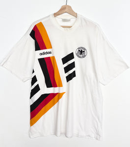 1990/92 Adidas Germany Training T-shirt (M) – Red Cactus Vintage