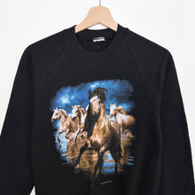 Load image into Gallery viewer, Women’s Horse Print Sweatshirt (XS)