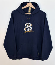 Load image into Gallery viewer, 90s Nike MLB Milwaukee Brewers Hoodie (S)