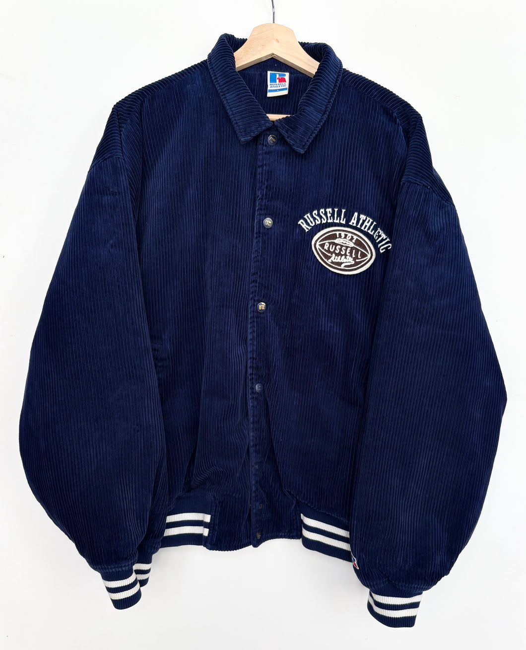 Russell Athletic Corduroy Bomber Jacket (L)