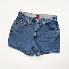 Load image into Gallery viewer, 90s Tommy Hilfiger Denim Shorts W28