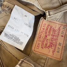 Load image into Gallery viewer, 90s Levi’s 517 W29 L32