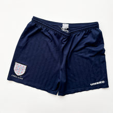 Load image into Gallery viewer, 90s England Umbro Shorts (L)