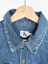 Load image into Gallery viewer, 90s Women’s Calvin Klein Denim Shirt (L)