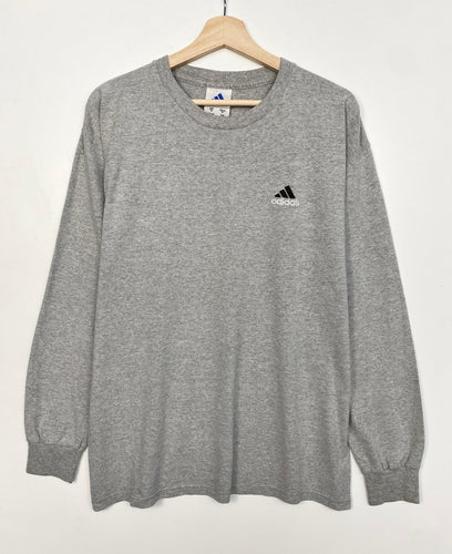 90s Adidas Long Sleeve T-shirt (L)