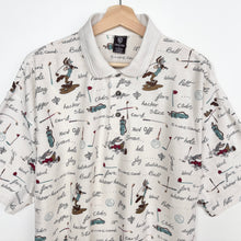 Load image into Gallery viewer, 90s Looney Tunes Golf Polo (XL)