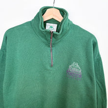 Load image into Gallery viewer, 90s Kappa 1/4 Zip Sweatshirt (M)