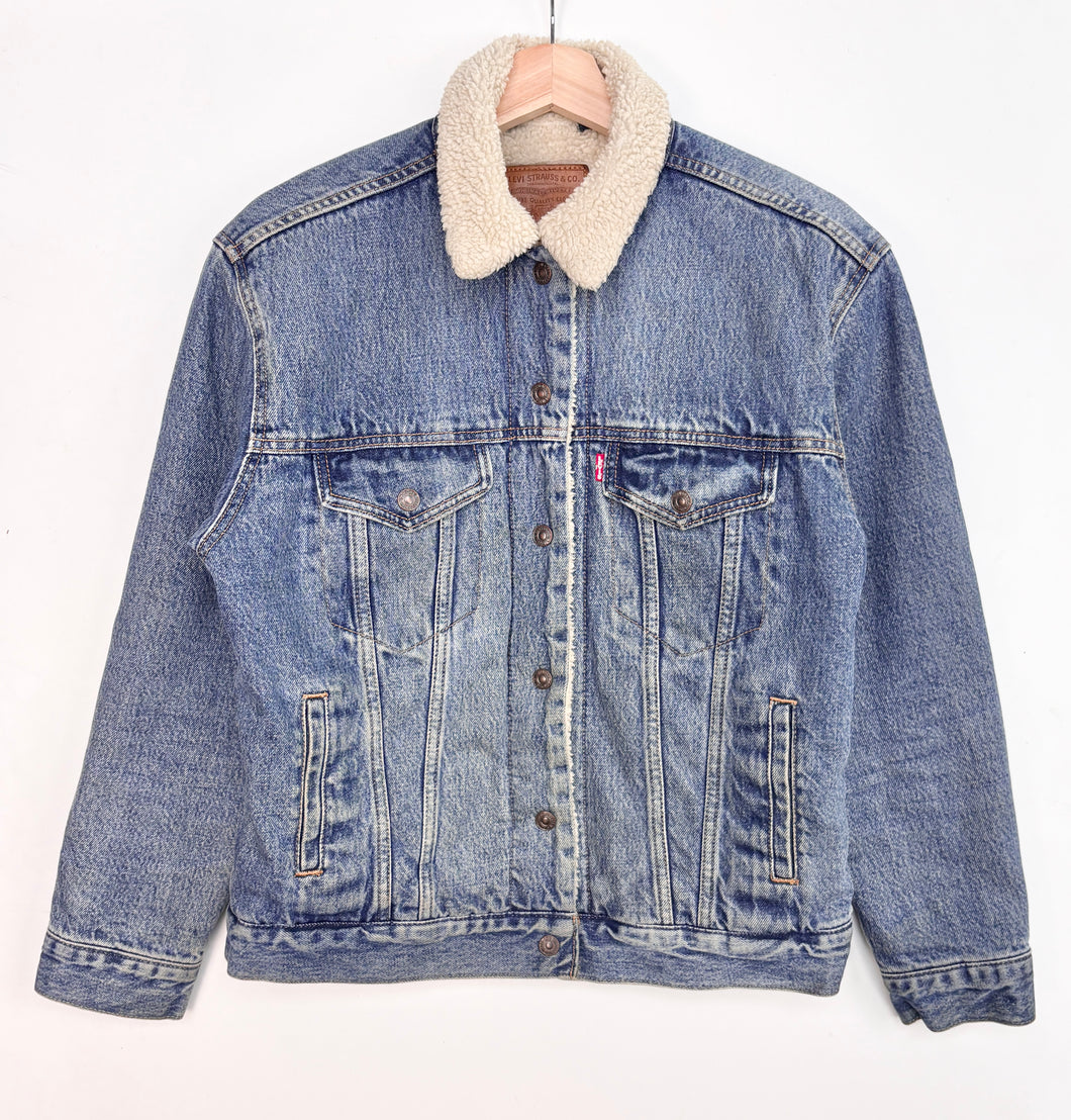 Levi’s Sherpa Denim Jacket (S)