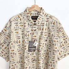 Load image into Gallery viewer, BNWT Woolrich Fishing Print Shirt (2XL)