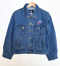Load image into Gallery viewer, 90s Planet Hollywood Denim Jacket (S)