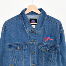 Load image into Gallery viewer, 90s Planet Hollywood Denim Jacket (L)