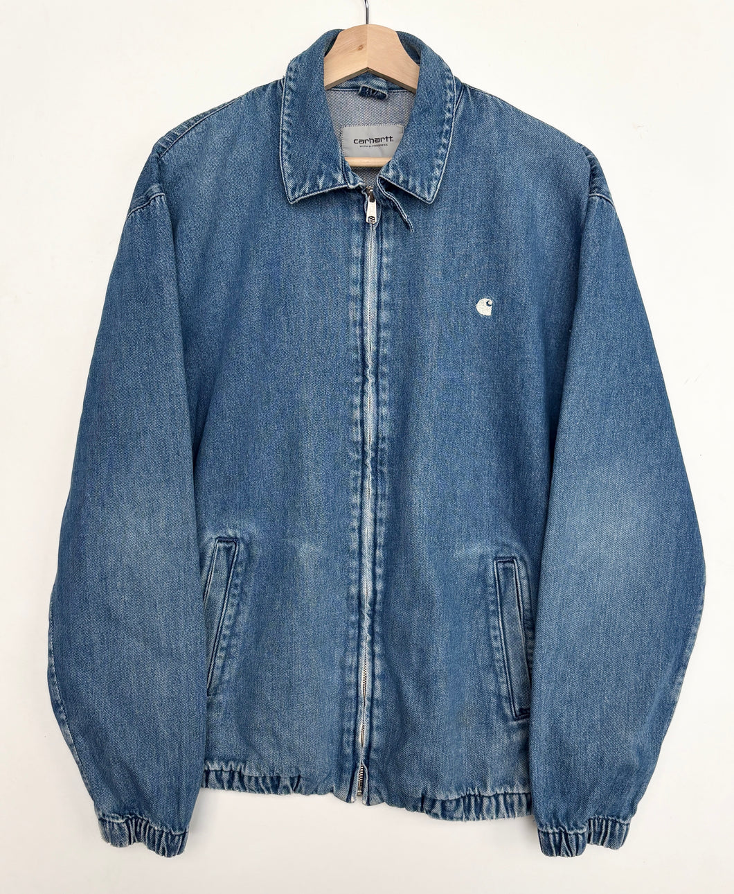 Carhartt Denim Harrington Jacket (XL)