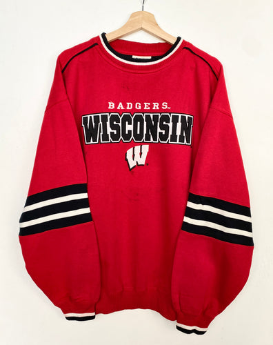 90s Lee Wisconsin Badgers Sweatshirt (XL)