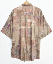 Load image into Gallery viewer, 90s Abstract Crazy Print Shirt (L)