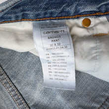 Load image into Gallery viewer, Carhartt Broncos Jeans W30 L30