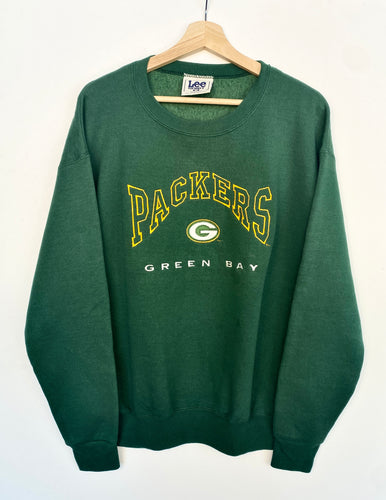 90s Lee NFL Green Bay Packers Sweatshirt (M)