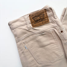 Load image into Gallery viewer, 90s Levi’s Velour Jeans W34 L28