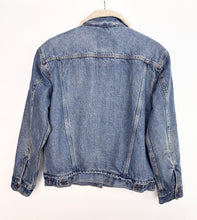 Load image into Gallery viewer, Levi’s Sherpa Denim Jacket (S)