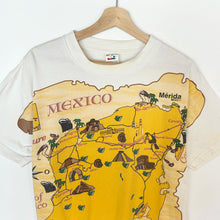 Load image into Gallery viewer, 90s Mexico Map T-shirt (M)