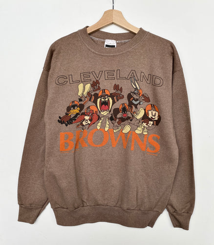 90s Looney Tunes NFL Cleveland Browns Sweatshirt (S)