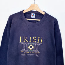 Load image into Gallery viewer, 90s Irish Notre Dame College Sweatshirt (L)
