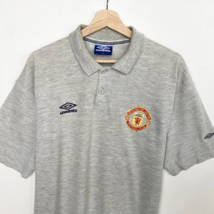 90s Umbro Manchester United Polo (XL)