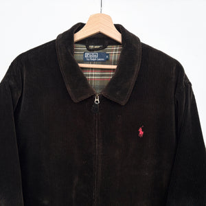 90s Ralph Lauren Corduroy Harrington Jacket (XL)