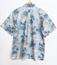 Load image into Gallery viewer, 90s Hawaiian Crazy Print Shirt (L)