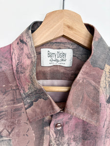 90s Crazy Print Shirt (L)