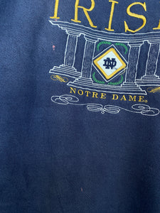 90s Irish Notre Dame College Sweatshirt (L)