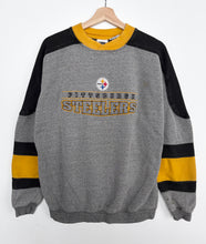 Load image into Gallery viewer, 90s NFL Pittsburgh Steelers sweatshirt (L)