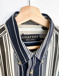 90s Striped Shirt (L)