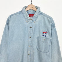 Load image into Gallery viewer, NFL Buffalo Bills Denim Shirt (XL)