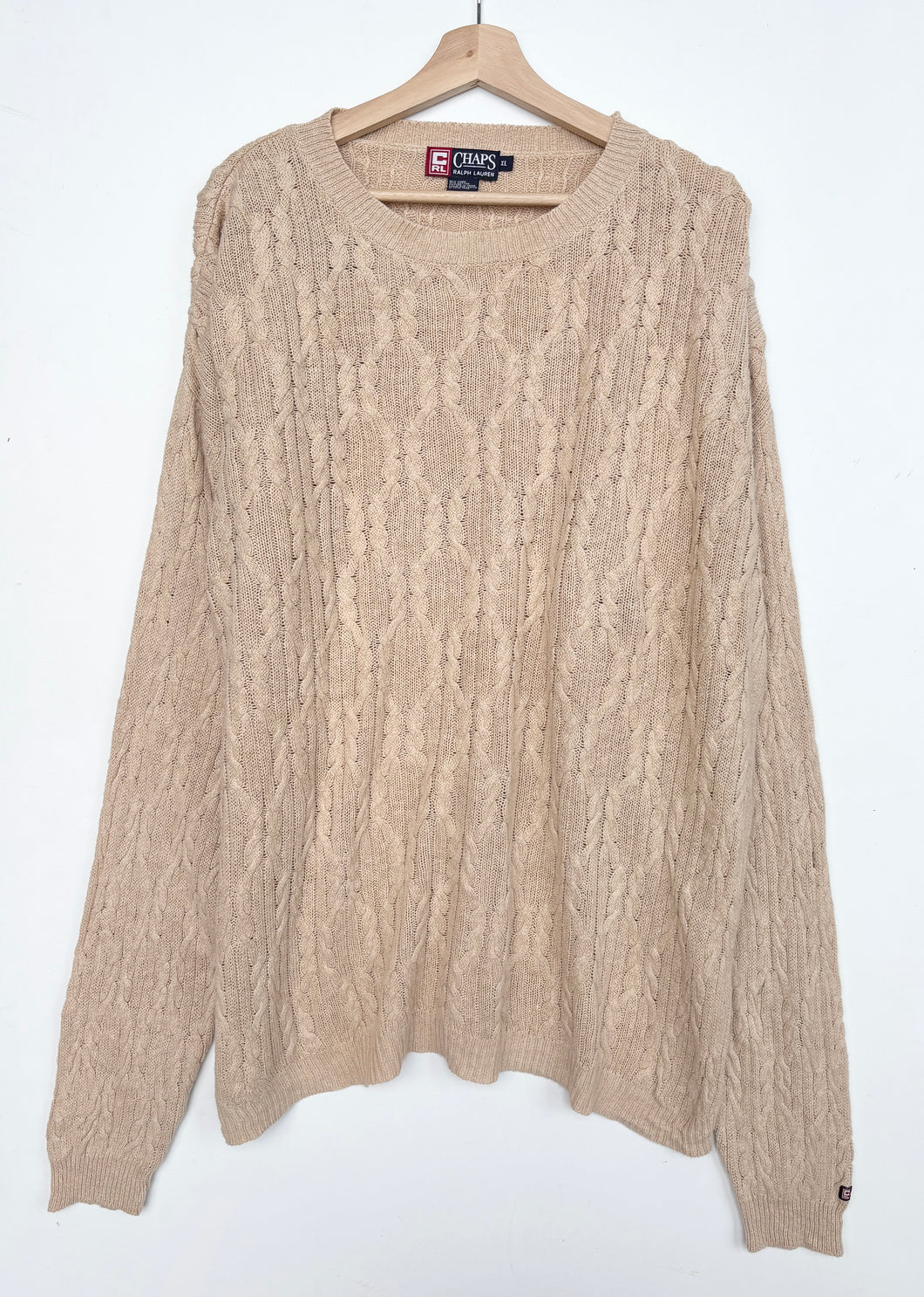 90s Chaps Ralph Lauren Jumper (XL)