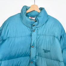 Load image into Gallery viewer, 90s Reebok Puffa Coat (XL)