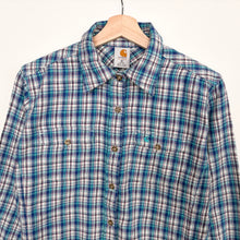 Load image into Gallery viewer, Women’s 90s Carhartt Flannel Shirt (M)