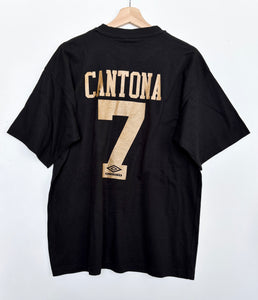 90s Umbro Manchester United Cantona T-shirt (M)