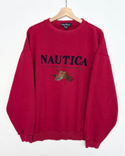 Load image into Gallery viewer, 90s Nautica Sweatshirt (L)