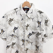 Load image into Gallery viewer, 90s Crazy Print Shirt (XL)