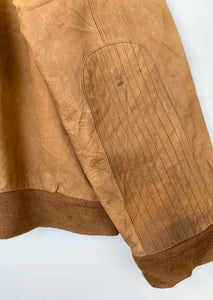 90s Marlboro Leather Jacket (L)