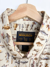 Load image into Gallery viewer, BNWT Woolrich Fishing Print Shirt (2XL)