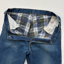 Load image into Gallery viewer, Dickies Tartan Lined Jeans W32 L30