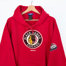 Load image into Gallery viewer, Reebok NHL Chicago Blackhawks Hoodie (L)